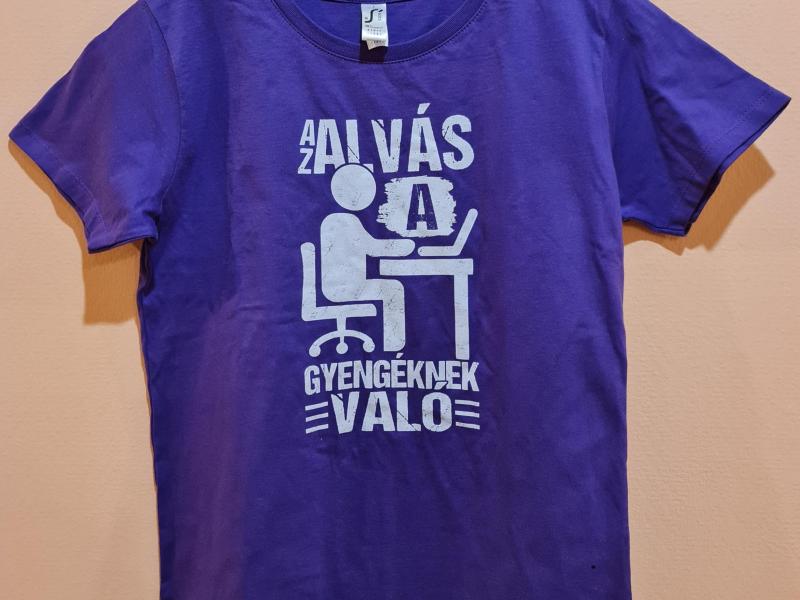 Póló nyomtatás (egy szín)